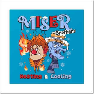 Miser Brothers Cooling & Heating Posters and Art